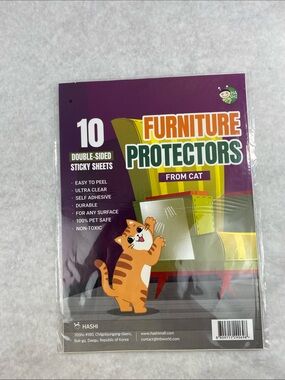 SHASHI Cat Furniture Protectors - Purple, Green, Orange